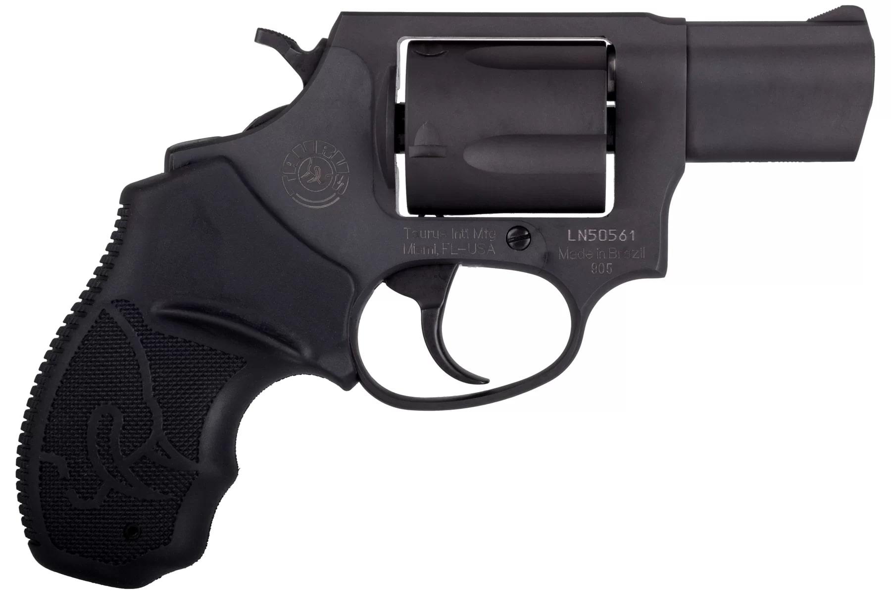 Taurus International Inc. Taurus 905 Blued Revolver 9mm Luger 5rd Capacity 2" Barrel Rubber Grip