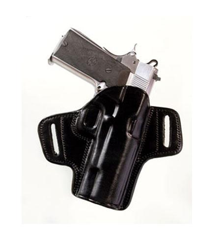 Tagua Gun Leather Tagua Gunleather Open Top Belt Holster for Colt Gov't 1911 5" Black Right Hand