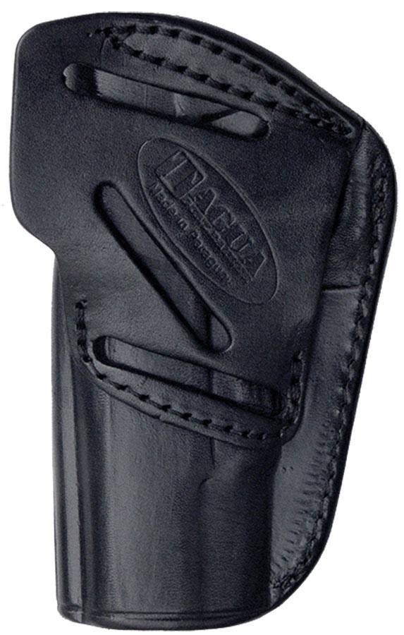 Tagua Gun Leather Tagua 4 in 1 IWB Holster without Thumb Break S&W M&P Shield 9mm Luger Black Right