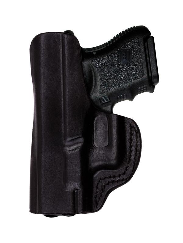 Tagua Gun Leather Tagua 4 in 1 IWB Holster without Thumb Break S&W J Frame Black Right Hand