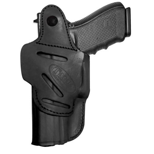 Tagua Gun Leather Tagua 4in1 Inside the Pants Holster with Snap Ruger Sp101 Black Right Hand