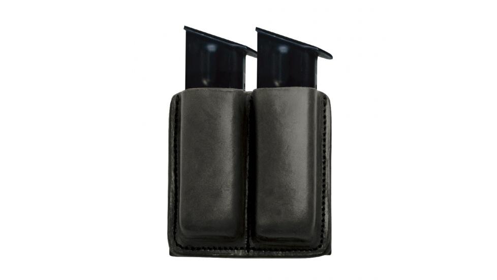Tagua Gun Leather Tagua Double Mag Carrier - Sigarms/Beretta/Sig Sauer/Walther/9mm Black/Ambidextrous