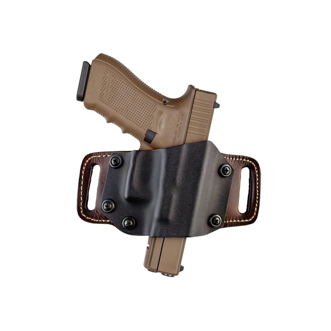 Tagua Gun Leather TX 1836 Mini Partner-Kydex/Leather for Sig Sauer P365-Black-Right Hand