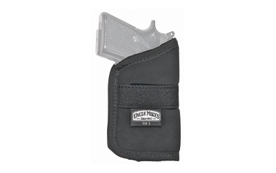 Uncle Mike's OT Inside-the-Pocket Holster Black Size 2 Ambi Clam