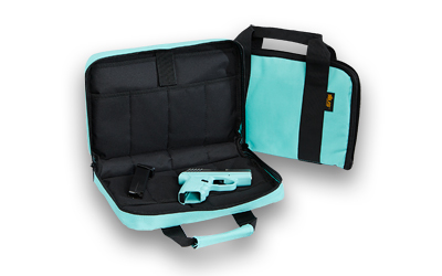 US PeaceKeeper US Pack Attache Poly Robins Egg Blue Pistol Case
