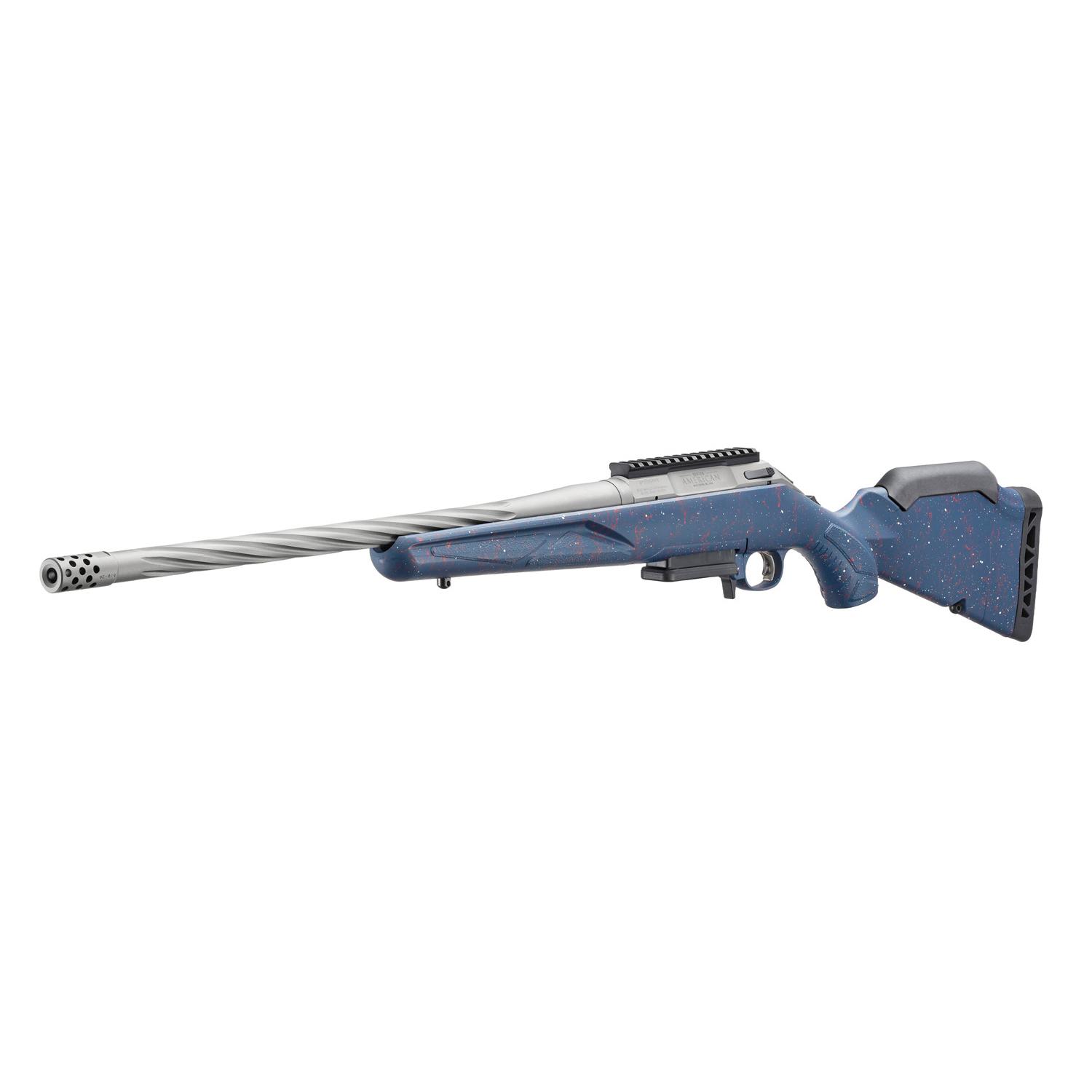 Ruger 250th Anniversary American Gen II Rifle .308 Win 3rd Capacity 20" Fluted Threaded Barrel Blue w/Red Ruger 250th Anniversary American Gen II Rifle .308 Win 3rd Capacity 20" Fluted Threaded Barrel Blue w/Red