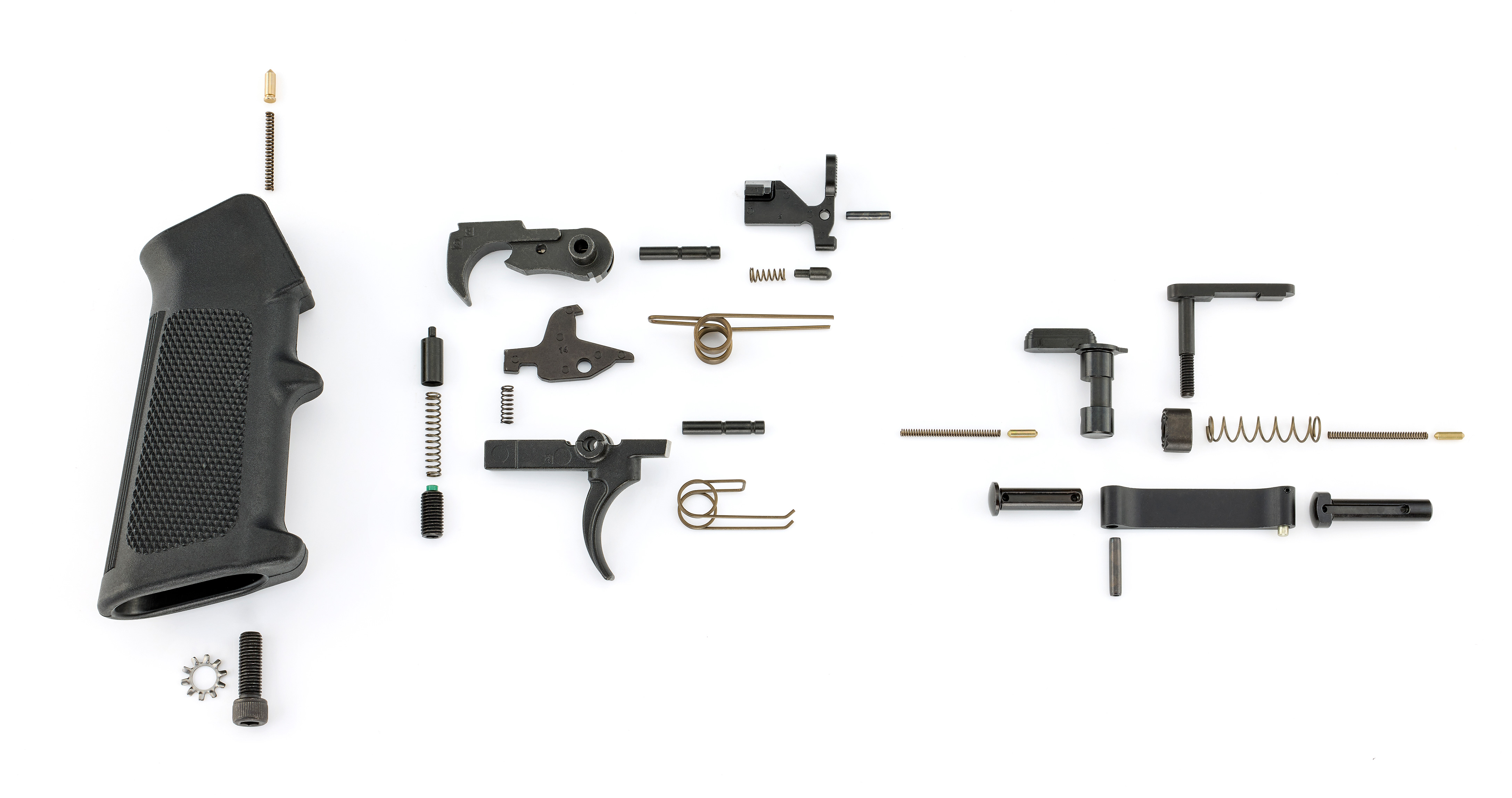Sturm Ruger & Co Ruger AR Lower Parts Kit with AR GI Trigger and A2 Pistol Grip