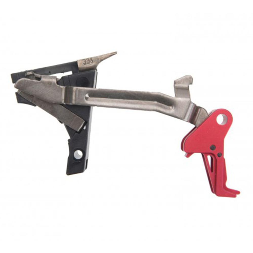 CMC Triggers CMC Glock Trigger Kit Flat Trigger 9mm Slimline G43 Red