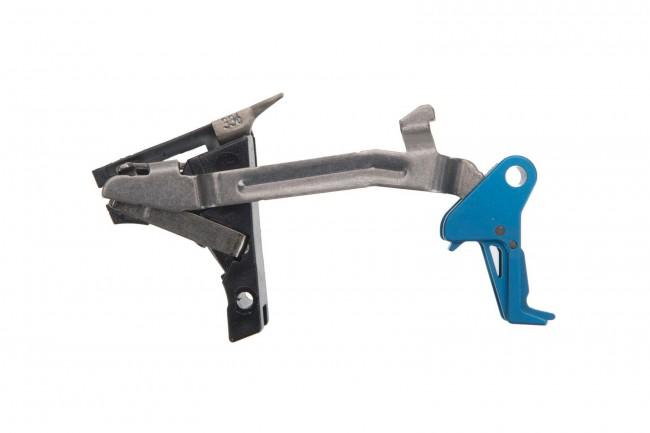 CMC Triggers CMC Glock Trigger Kit Flat Trigger Trigger Assy Gen 4 9mm Blue
