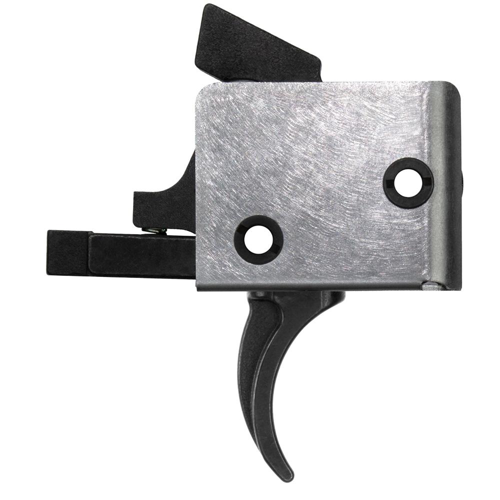 CMC Triggers CMC AR-15/10 Single Stage Trigger Curved 2.5 lb Small Pin Black