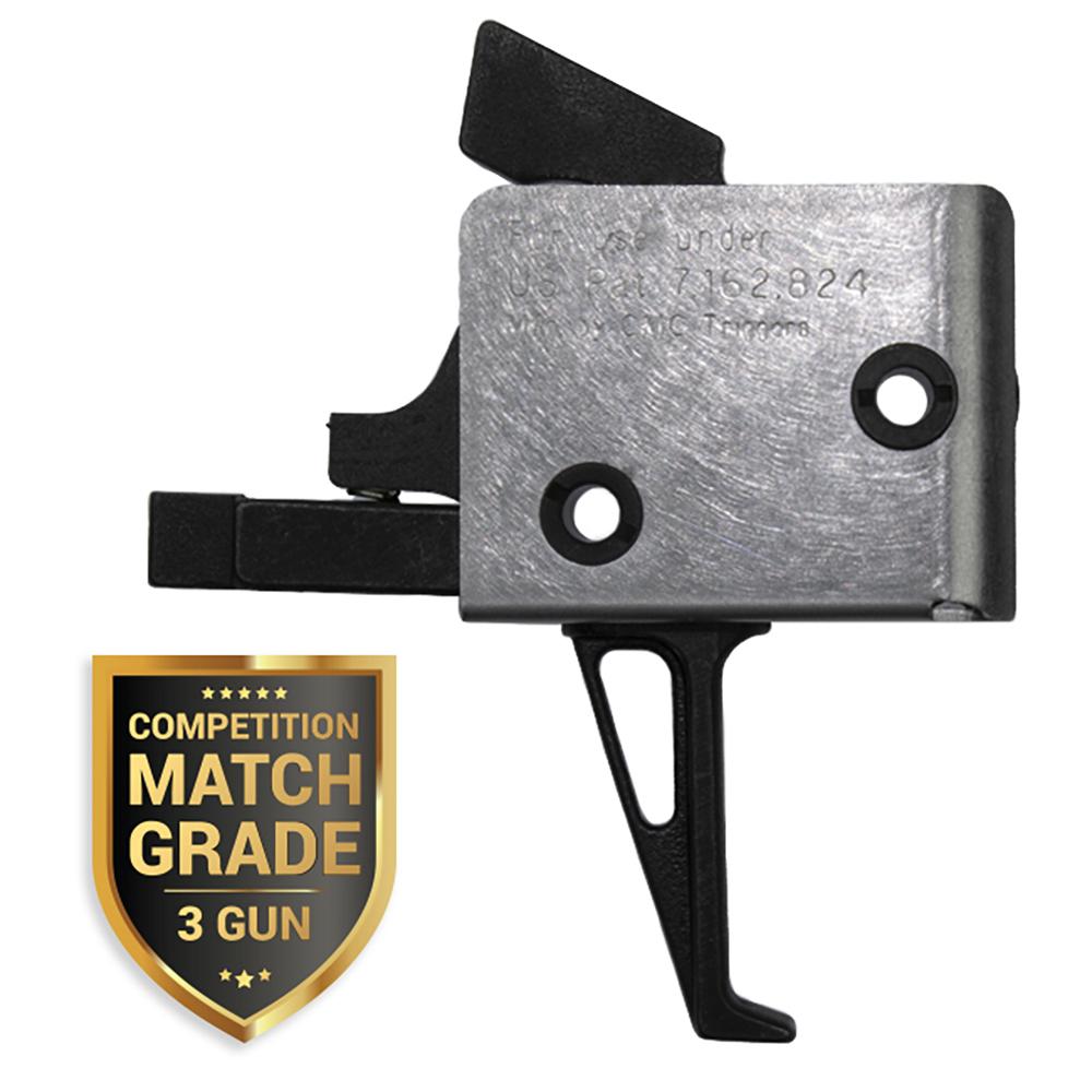 CMC Triggers CMC AR-15 AR-10 Single Stage Trigger 2-2.5lb Flat Black