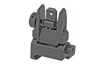 Leapers Inc. - UTG UTG ACCU-SYNC Spring-loaded AR15 Flip-up Rear Sight Black