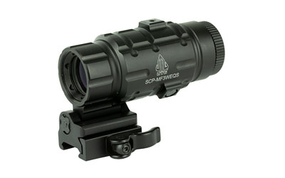 Leapers  Inc. - UTG Leapers UTG 3X Magnifier with Flip-to-side QD Mount W/E Adjustable