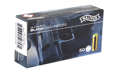 Umarex Umx Walther 9mm Pak Blanks 50/Box Umarex Umx Walther 9mm Pak Blanks 50/Box