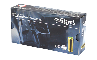 Umarex Umx Walther 9mm Pak Blanks 50/Box Umarex Umx Walther 9mm Pak Blanks 50/Box