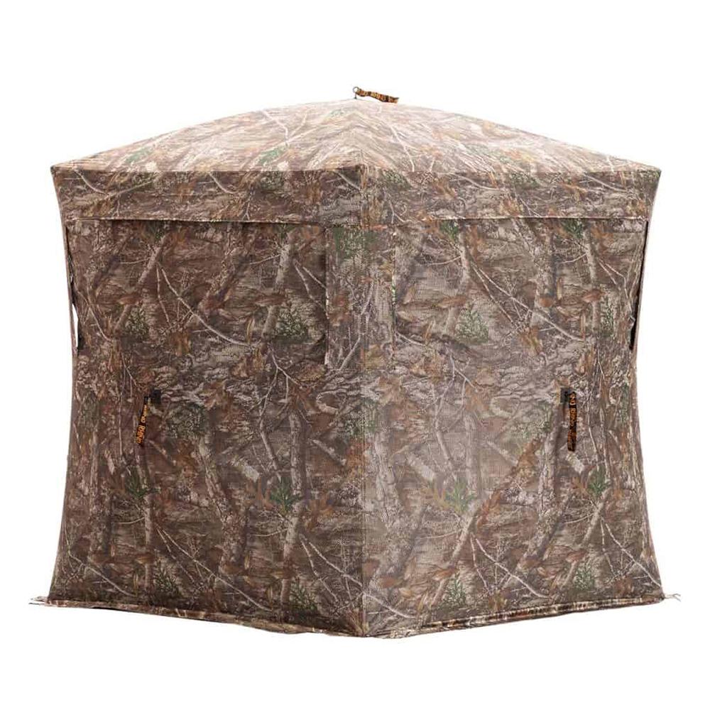 Rhino Blinds Rhino Blind R180 RTE See Through w/Double Mesh Realtree Edge 150D