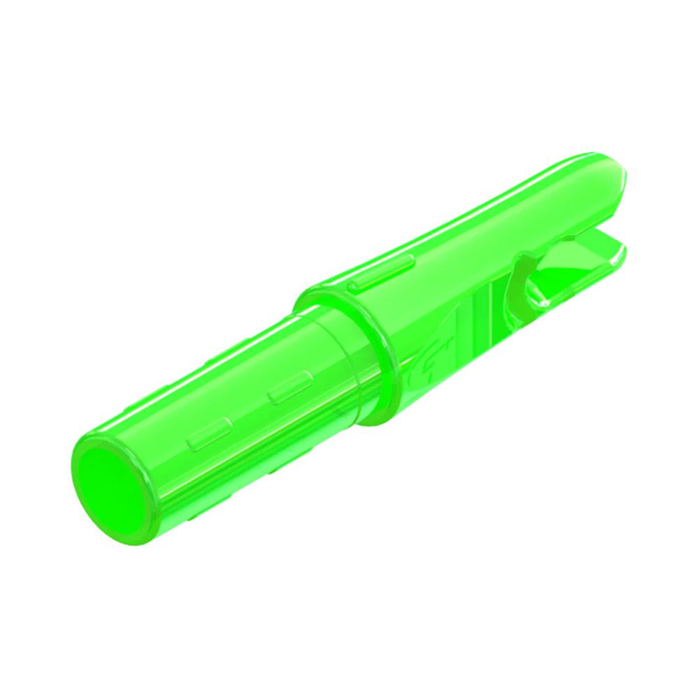 Gold Tip Gold GT Nock .246 Flo Green 12/ct