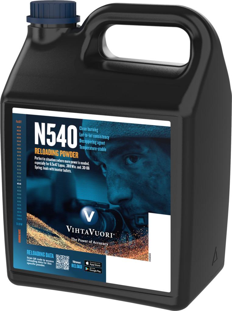 Vihtavuori N540 Rifle Powder - 8lbs