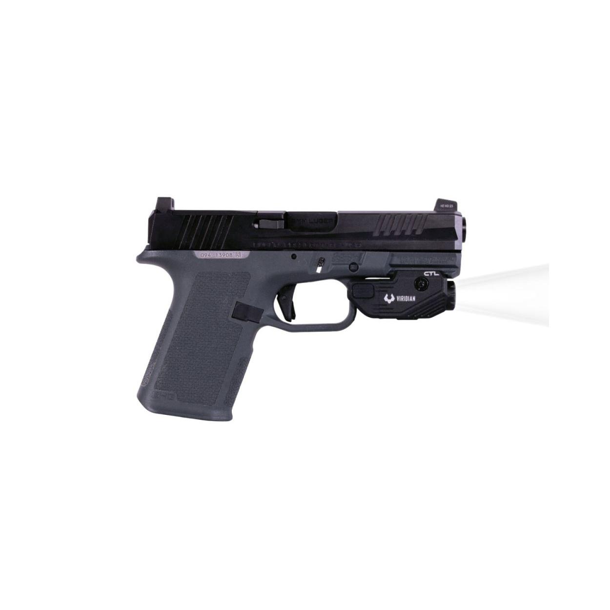 Viridian Green Laser Viridian CTL Custom For Ruger RXM With SAFECharge 525 Luman Tac Light