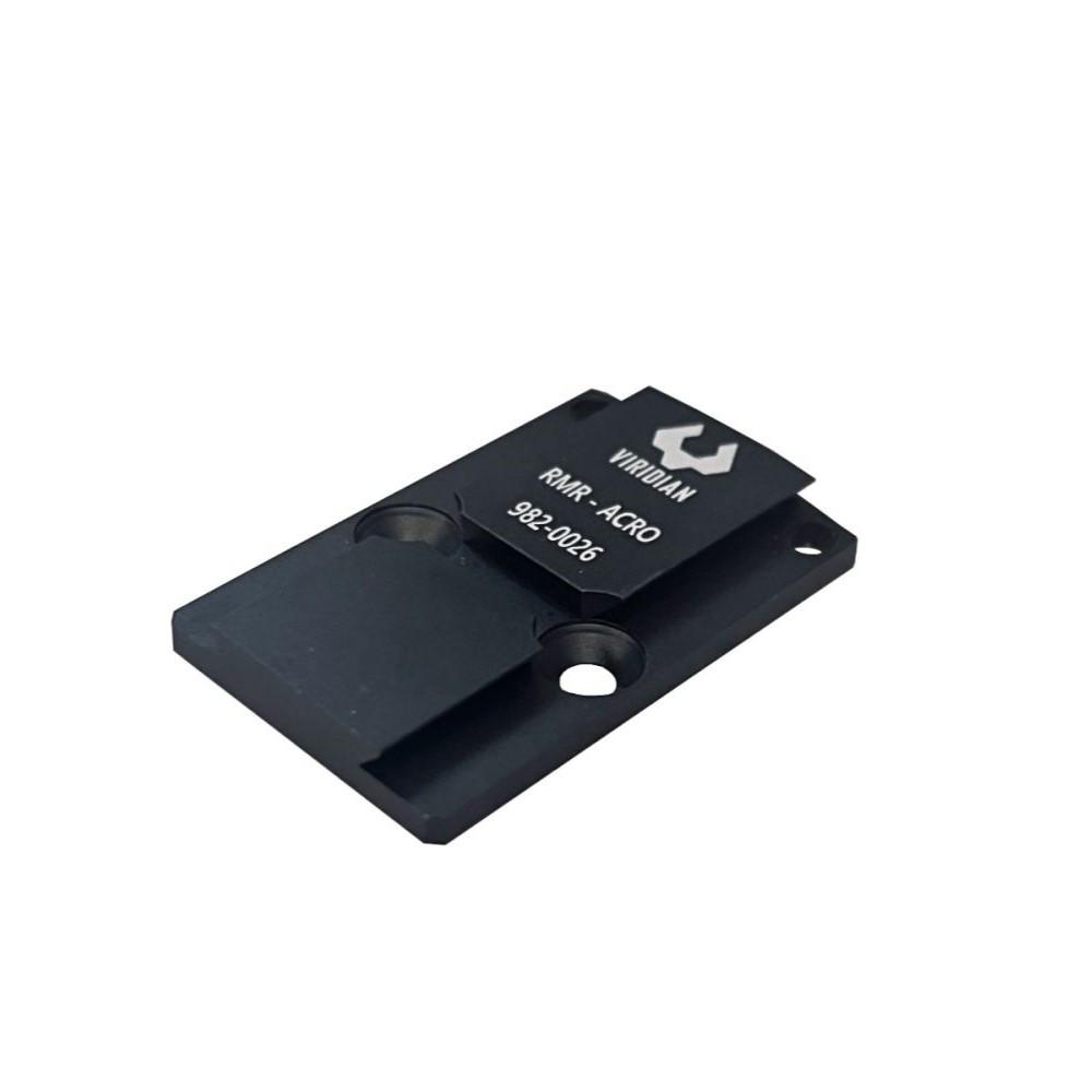 Viridian Green Laser Viridian RFX 45 RMR Mounting Adapter Black