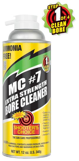 Shooters Choice LLC Shooters Choice Micro Compact#7 Extra Strength Bore Cleaner 12 oz Aerosol