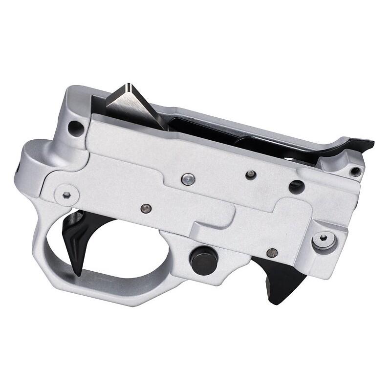 Volquartsen Custom Volquartsen Drop-In Replacement Trigger Group for Ruger 10/22 and 22 Charger Silver