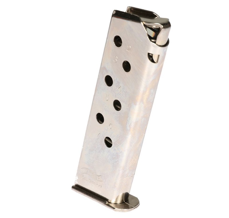 Walther Arms Walther PPK/S Magazine .380 ACP Nickel 7/rd