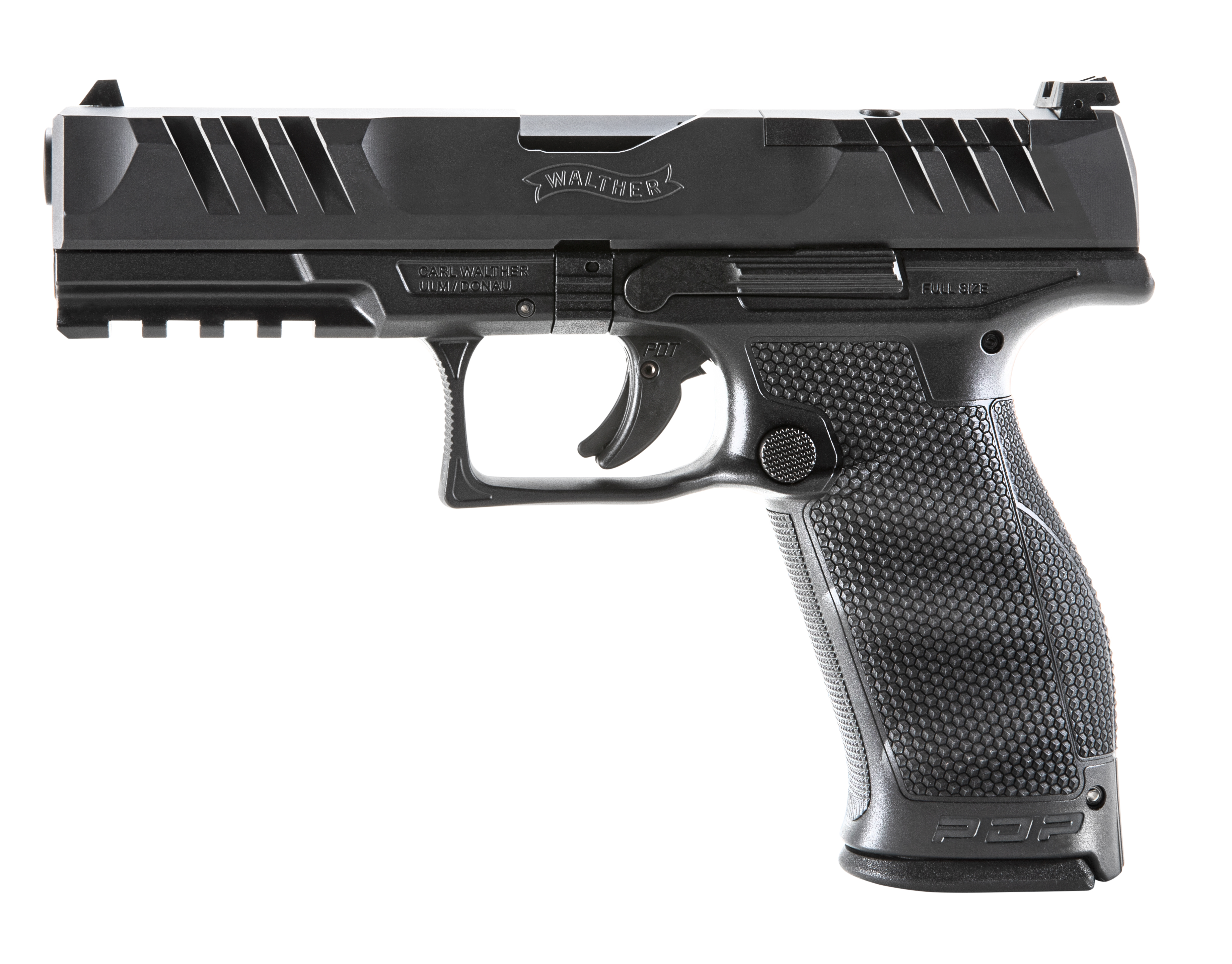 Walther Arms Walther PDP FS 9MM 4.5" Black OR 18+1 Semi-Auto Pistol