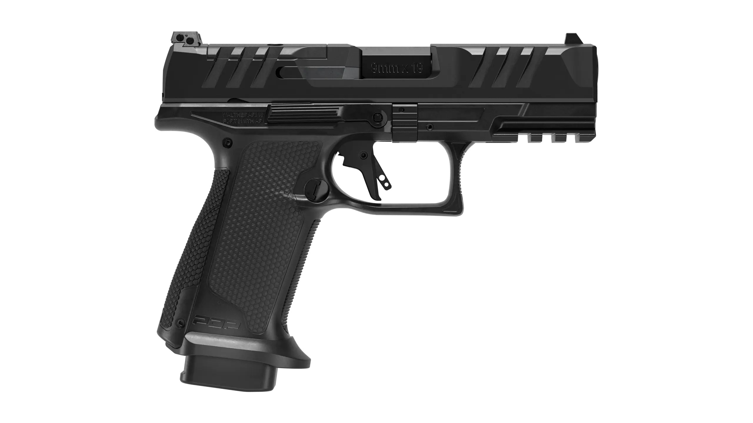 Walther Arms Walther PDP F-Series Pro-E Handgun 9mm Luger 18rd Magazine 4" Barrel Black