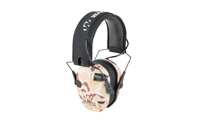 Walker's Rzr Slm Elec Muff Frg Skn Tn Electronic Earmuff Walker's Rzr Slm Elec Muff Frg Skn Tn Electronic Earmuff
