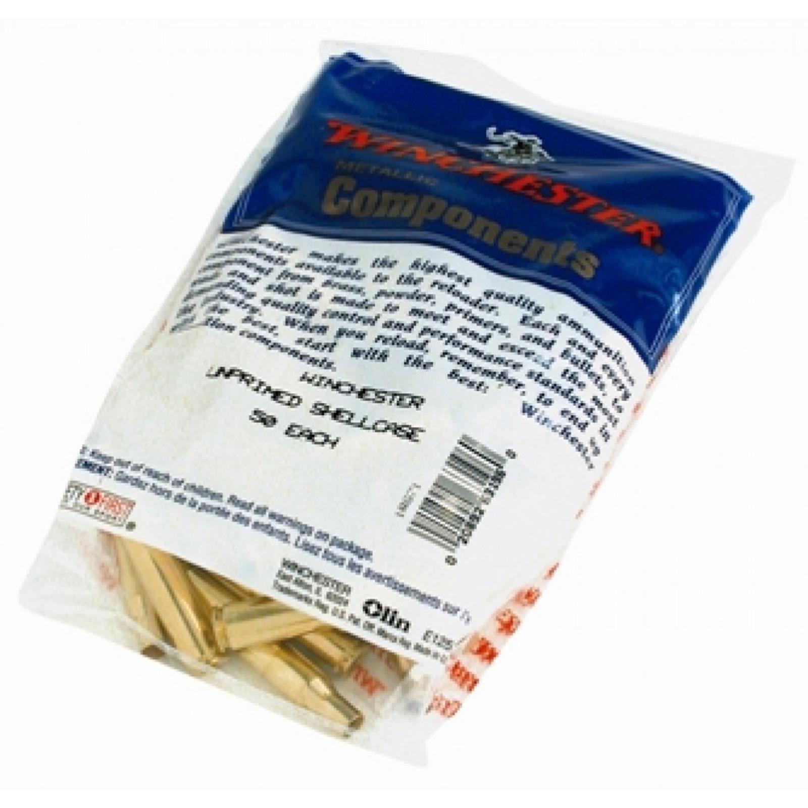Winchester Bulk Components Winchester Unprimed Brass Rifle Cartridge Cases 50/ct .300 Winchester Magazine