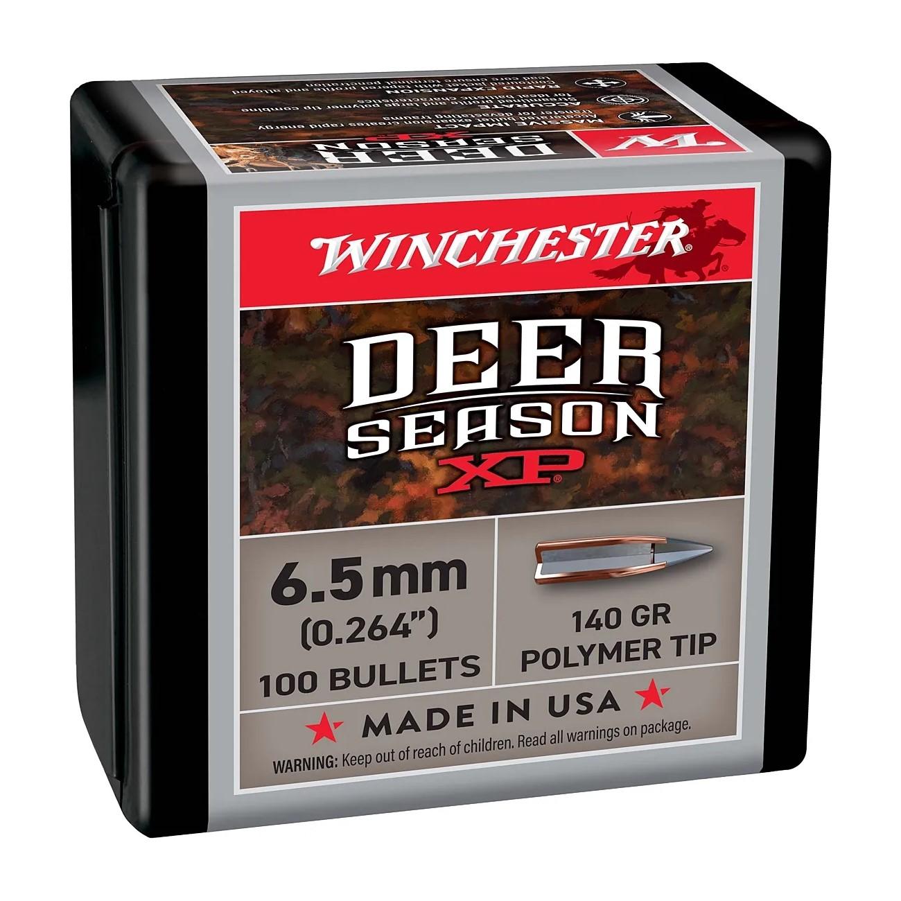 Winchester Bulk Components Winchester Deer Season XP Rifle Bullets 6.5mm 125 gr 100/ct