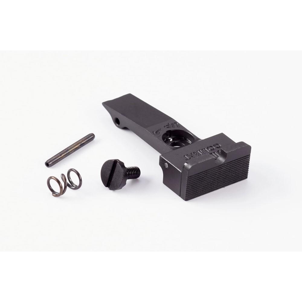 Wilson Combat Wilson Rear Sight for Colt 2020 Python/Anaconda Adjustable Serrated Blade Black