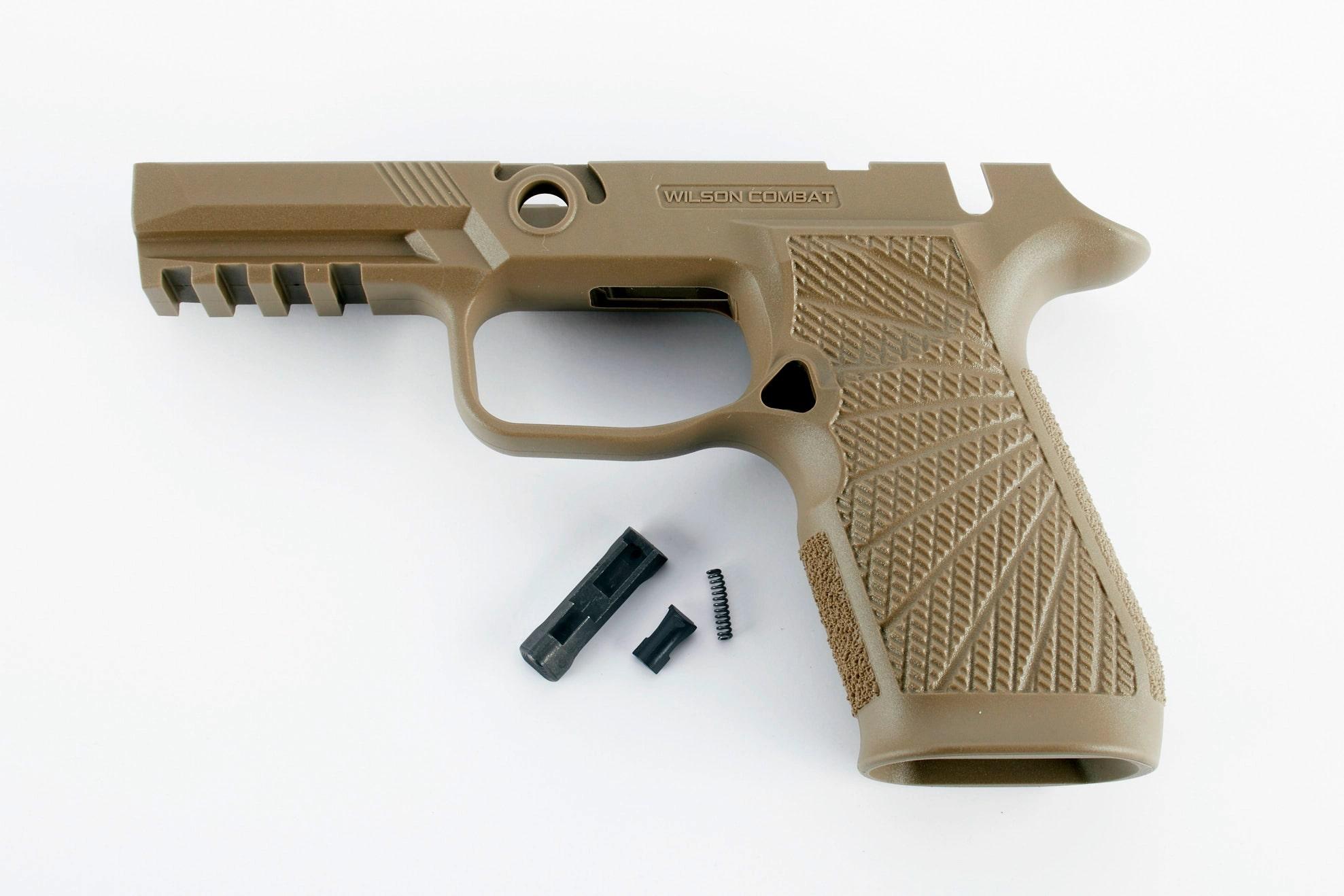 Wilson Combat Wilson Grip Module for Sig Sauer P320 Carry Manual Safety Tan