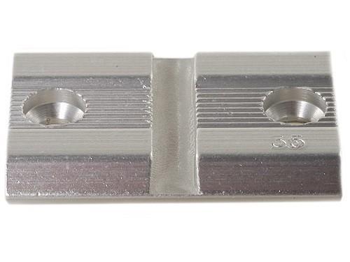 Weaver Standard Top Mount Aluminum Scope Base - Silver - #35S - S&W 1500 1600 1700