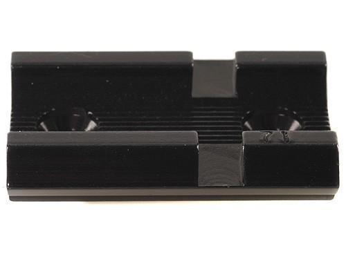 Weaver Standard Top Mount Aluminum Scope Base - Gloss Black - #71 - Golden Eagle Parker