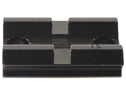 Weaver Standard Top Mount Aluminum Scope Base - Gloss Black - #85 - FRONT/REAR Browning