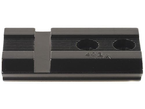 Weaver Standard Top Mount Aluminum Scope Base - Gloss Black - #403 - FRONT Big Bore /