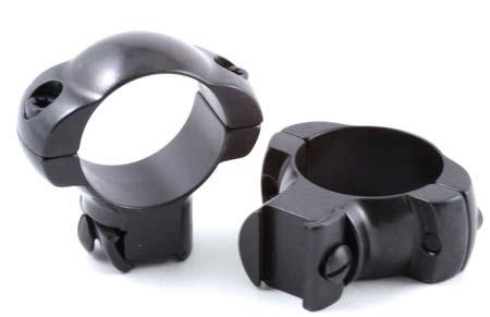 Weaver Grand Slam Ruger Style .22 cal Rimfire Scope Rings 1" High Nickel