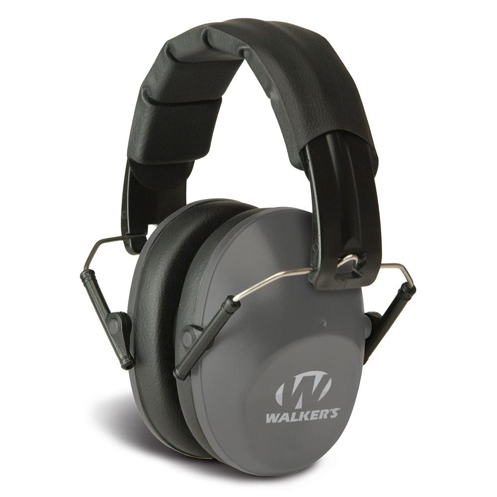 Walkers Game Ear Walkers Pro Low Profile Folding Muff - Grey