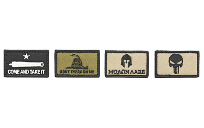 Walkers Game Ear Walkers Patch Kit "Come and Take It" Pack- 4 assorted Patches