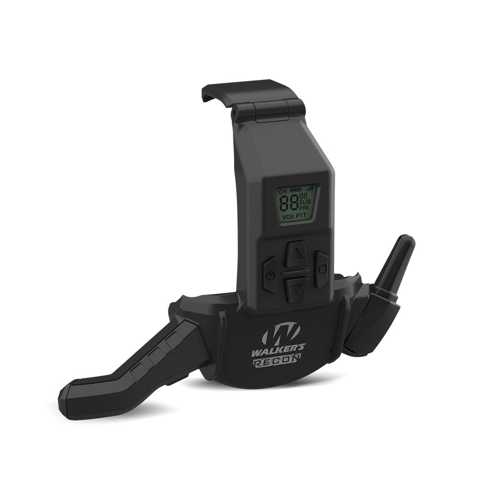 Walkers Game Ear Walkers Recon Hybrid Comms Bluetooth Walkie Talkie Black