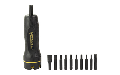 Wheeler FAT Wrench with 10 Bit Set Black Tool