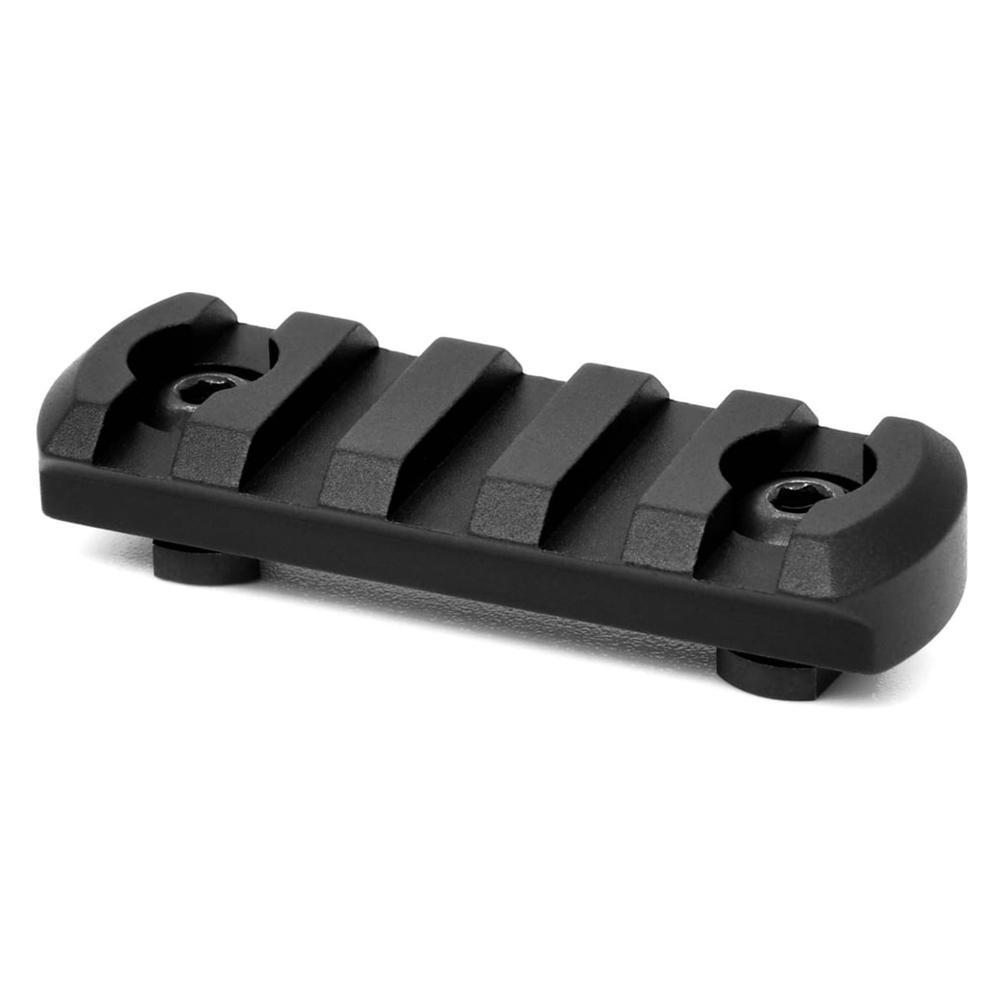 Warne Manufacturing Company Warne M-LOK 5 Slot Rail Black