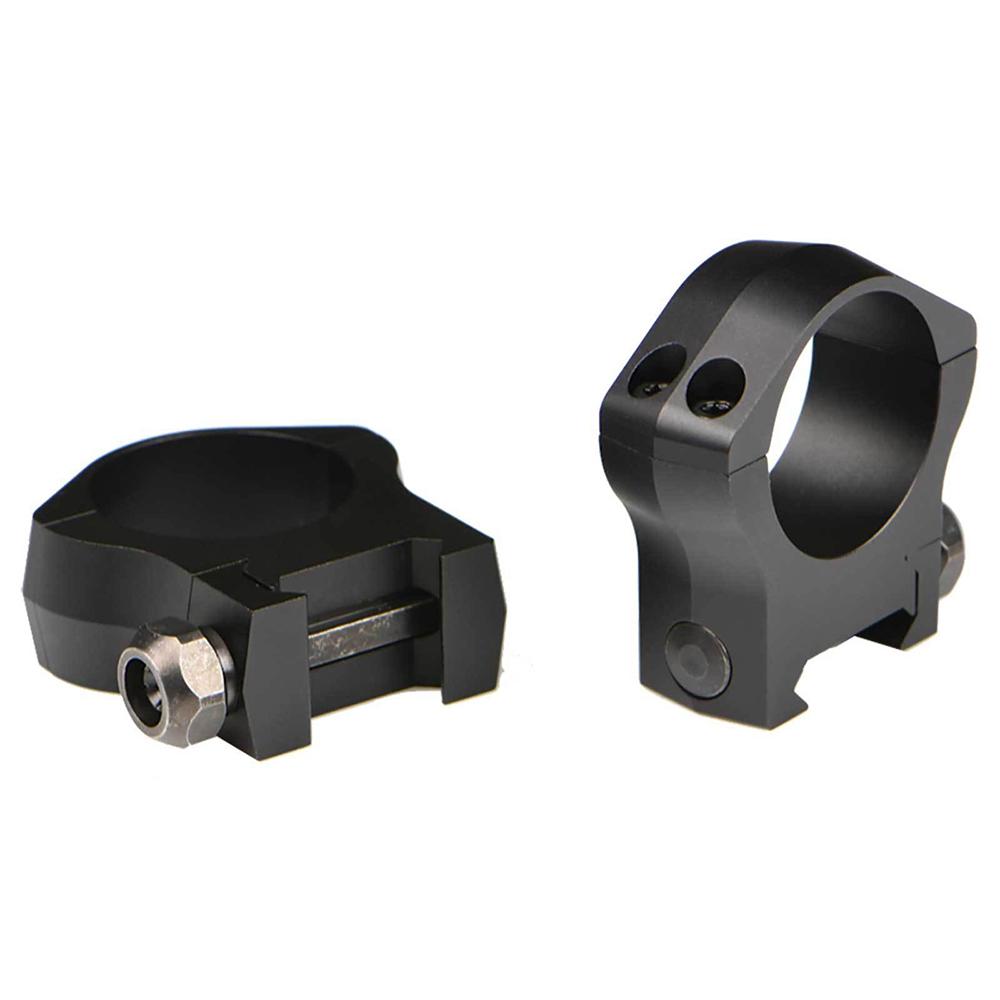 Warne Manufacturing Company Warne 2-Piece Picatinny Style Mountain Tech Scope Rings 30mm Ultra High - Matte