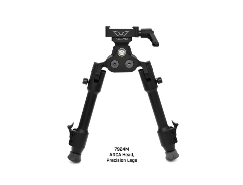 Warne Manufacturing Company Warne Skyline Pro Bipod - ARCA Mount Precision Legs