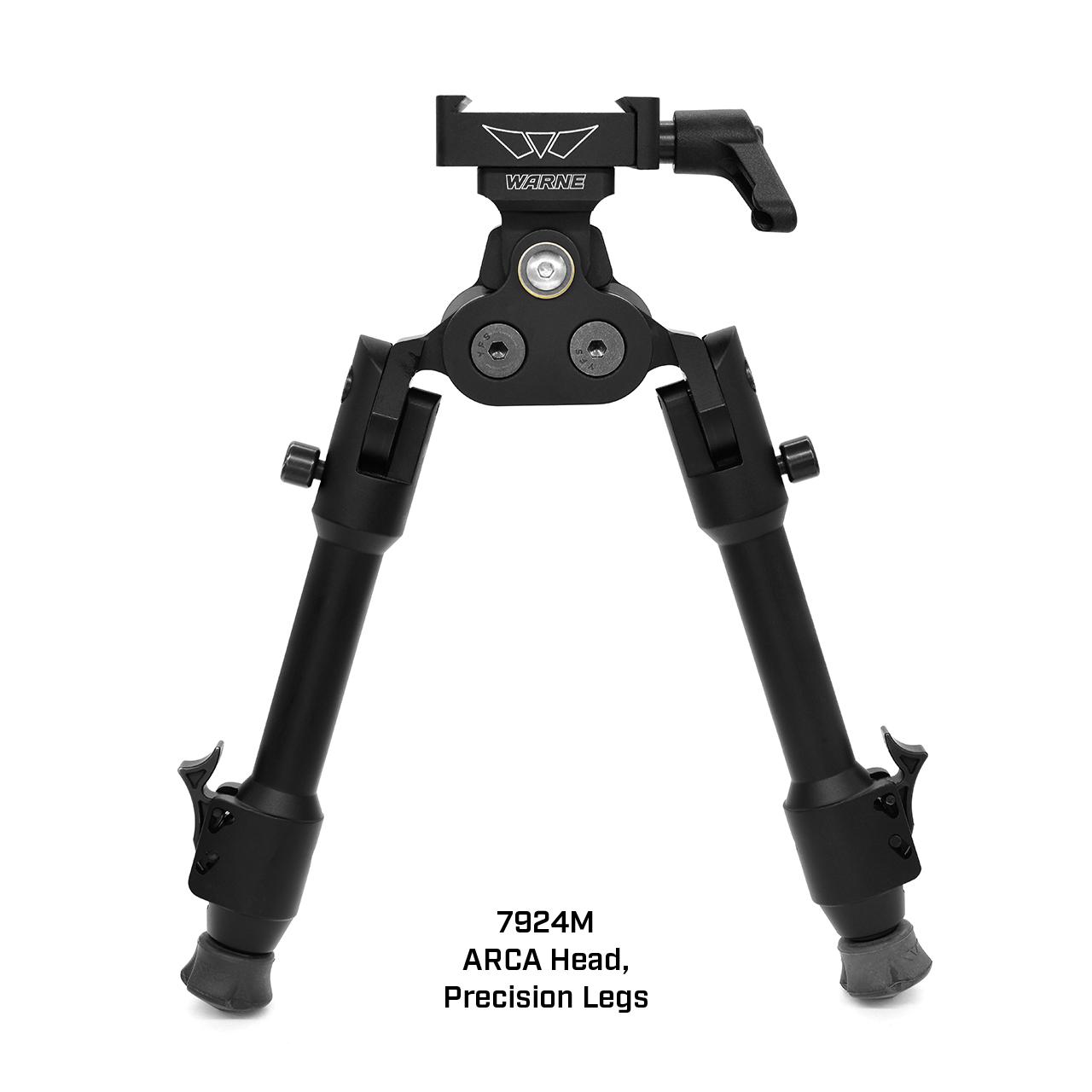 Warne Skyline Pro Bipod - ARCA Mount Precision Legs Warne Skyline Pro Bipod - ARCA Mount Precision Legs