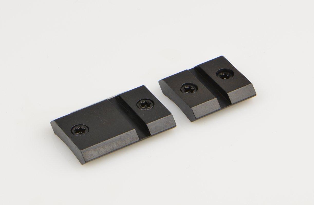 Warne Manufacturing Company Warne Maxima Steel 2-Piece Base Ruger 10/22 LR & Magnum Matte