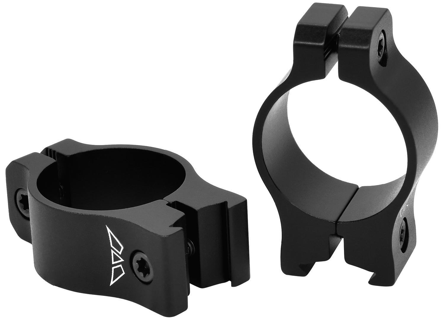 Warne Manufacturing Company Warne Vapor 2-Piece Rimfire Scope Rings 1' Low - Anodized