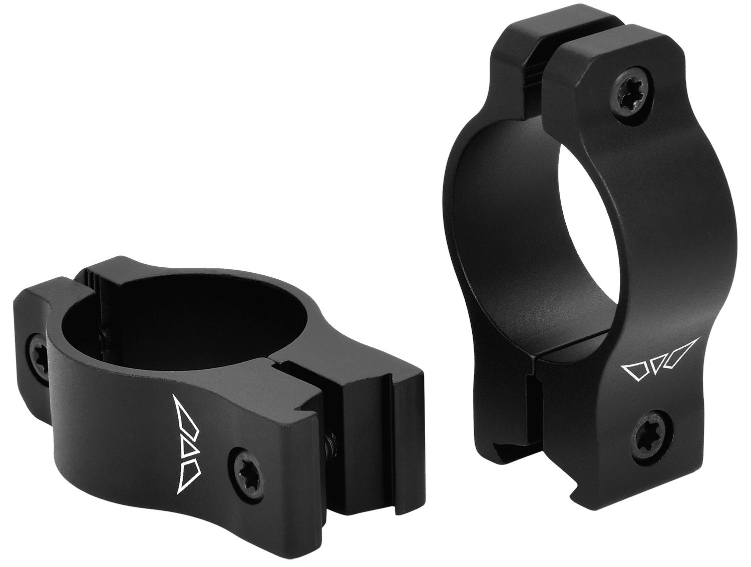 Warne Manufacturing Company Warne Vapor 2-Piece Rimfire Scope Rings 1' Medium - Anodized